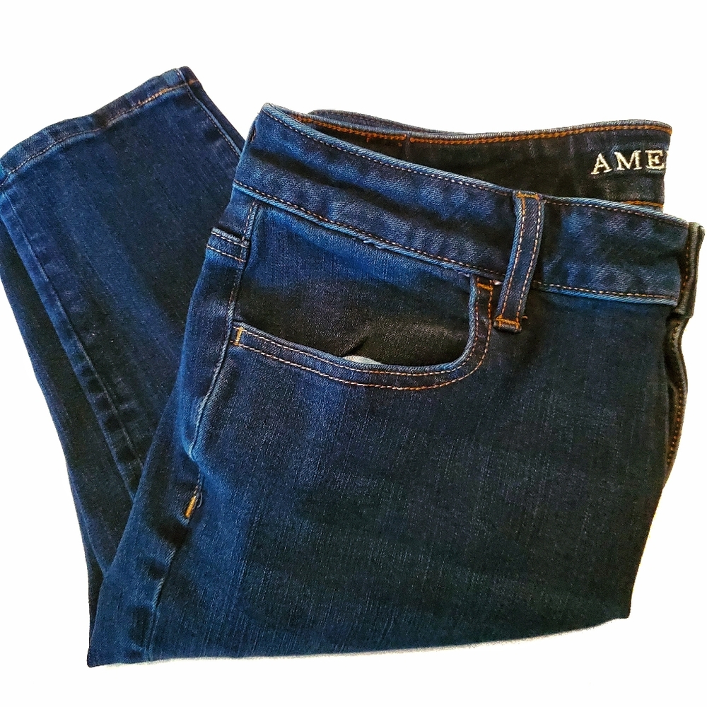 AEO Super Stretch X4 Skinny Jeans Size 12